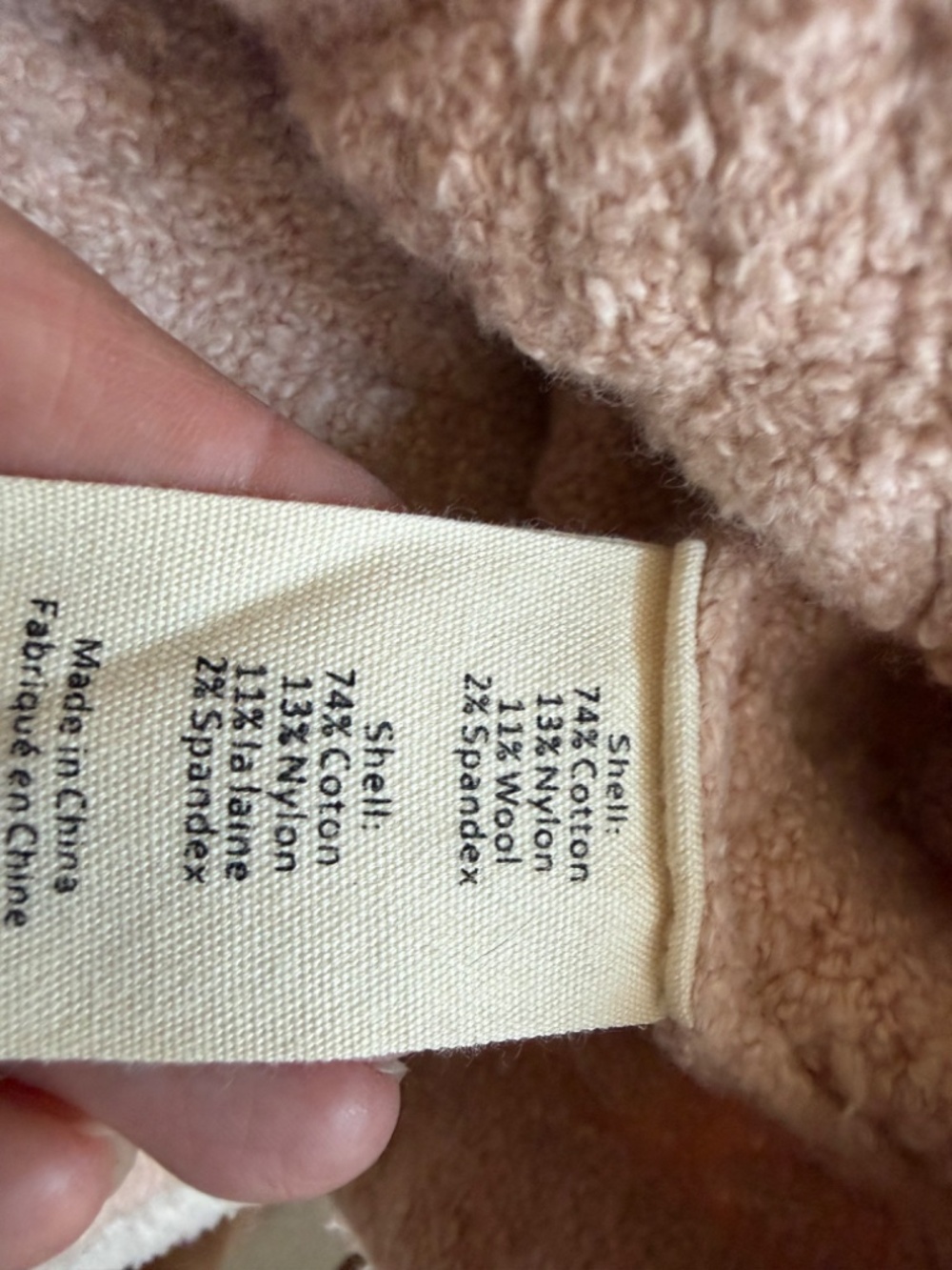 L'AGENCE Sue Textured Knit Longline Cardigan Pink Petal Gold Button M - Picture 7 of 9